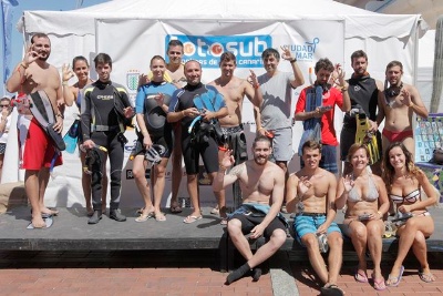 La playa de Las Canteras se despide del Fotosub Las Palmas de Gran Canaria 2016 con el concurso infantil y aficionado 