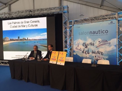  Las Palmas de Gran Canaria muestra su modelo de Ciudad de Mar en el Salón Náutico de Barcelona  T 
