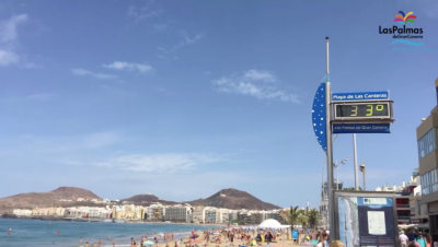 El sol de otoño en Las Canteras ​llega a más de 200.000 usuarios en Facebook 